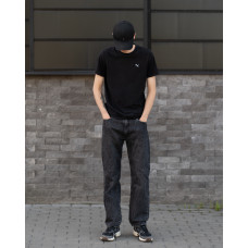 Чоловічі джинси Levi's 555 Relaxed Straight Linen+ Denim Jeans 000LO-0010 чорні