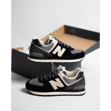 Чоловічі кросівки New Balance 574 U574SBK чорні 