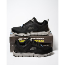 Чоловічі кросівки Skechers Track-Broader 232698-BKCC Black чорні