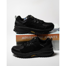 Чоловічі кросівки Skechers Bionic Trail Road Sector 273219-BBK Black чорні водонепроникні