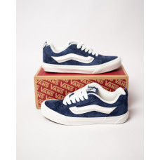 Чоловічі кеди Vans Knu Skool Pig Suede/Deep Twilling VN000D22EMT сині