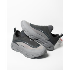 Чоловічі кросівки мокасини Xtep Outdoor Shoes 975219170004-7 Grey/Carbon Black сірі