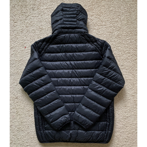 Мужская зимняя куртка пуховик CMP Man Jacket Zip Hood черная 30K2727-U901