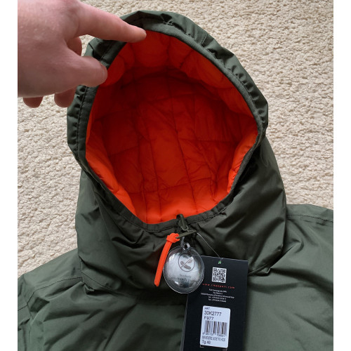 Мужская водонепроницаемая куртка Cmp Man Reverse Jacket Fix Hood 30K2777-F977 двусторонняя Оригинал