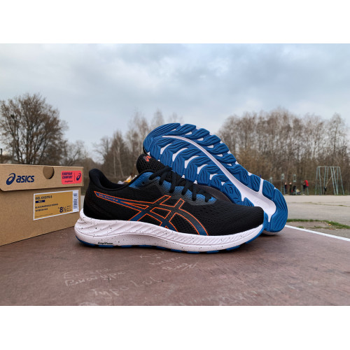 Мужские кроссовки для бега ASICS GEL-EXCITE 8 1011B036-004 Black/Marigold Orange ОРИГИНАЛ