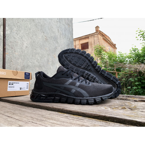 Мужские кроссовки для бега ASICS GEL-QUANTUM 90 1201A054-002 Black/Black ОРИГИНАЛ