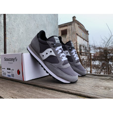 Мужские кроссовки Saucony Jazz Original 2044-553s Grey White серые