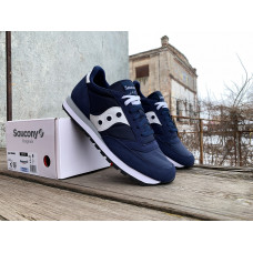 Мужские кроссовки Saucony Jazz Original 2044-316s Navy White темно-синие