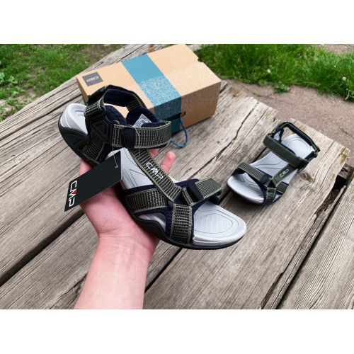 Мужские сандалии босоножки CMP Hamal Hiking Sandal 38Q9957-02PD хаки