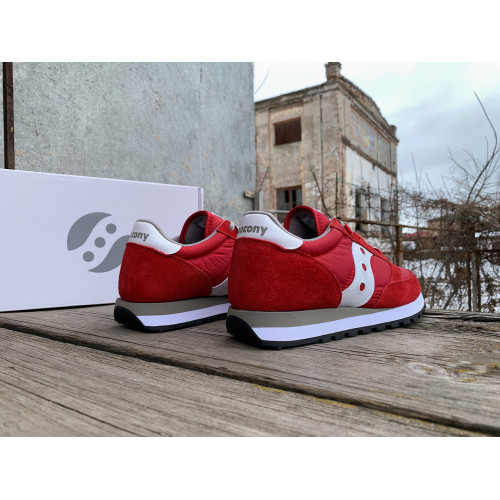 Мужские кроссовки Saucony Jazz Original 2044-311s Red White красные Оригинал