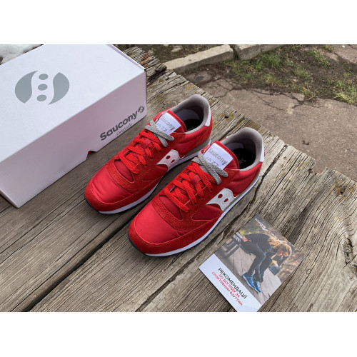 Мужские кроссовки Saucony Jazz Original 2044-311s Red White красные Оригинал