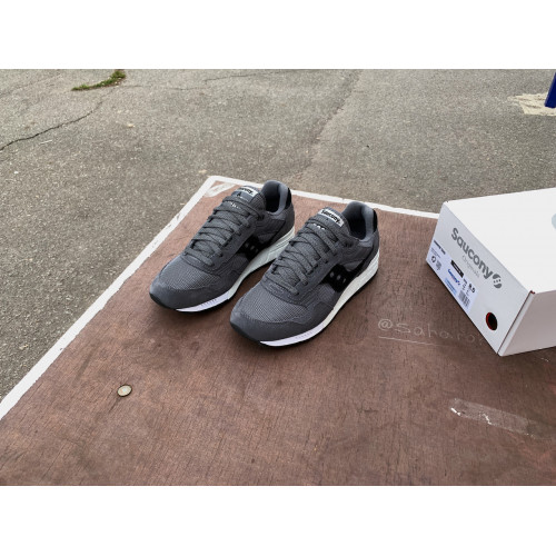 Мужские кроссовки Saucony Shadow 5000 70404-40s Dark Grey/White серые Оригинал