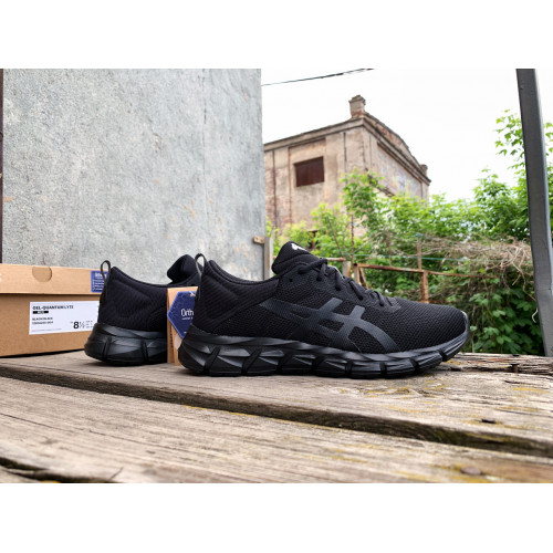 Мужские кроссовки для бега ASICS GEL-QUANTUM LYTE 1201A235-004 Black/Black черные ОРИГИНАЛ