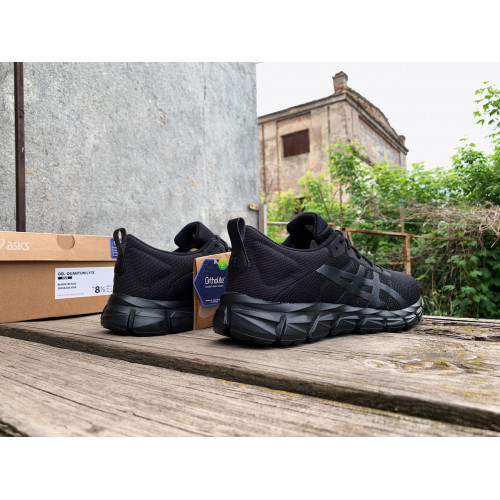 Мужские кроссовки для бега ASICS GEL-QUANTUM LYTE 1201A235-004 Black/Black черные ОРИГИНАЛ