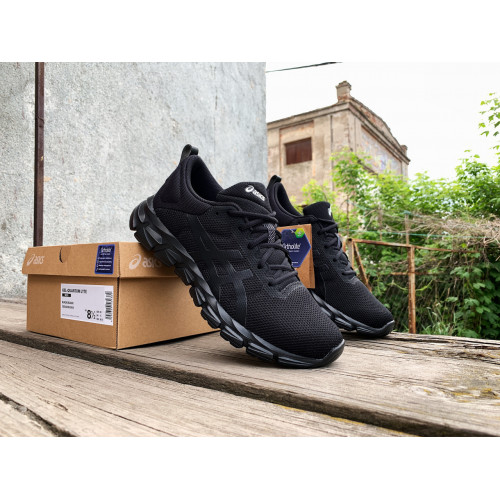 Мужские кроссовки для бега ASICS GEL-QUANTUM LYTE 1201A235-004 Black/Black черные ОРИГИНАЛ