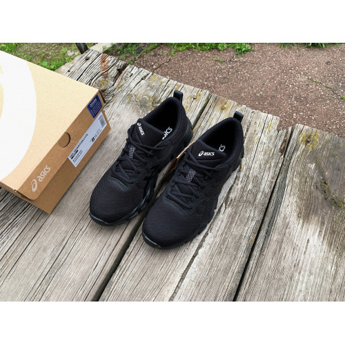 Мужские кроссовки для бега ASICS GEL-QUANTUM LYTE 1201A235-004 Black/Black черные ОРИГИНАЛ