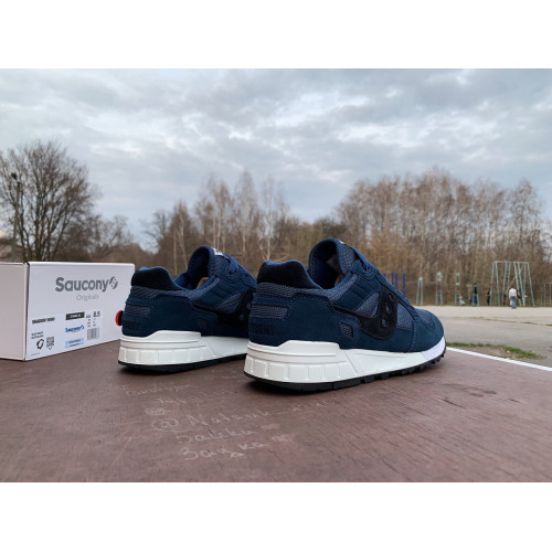 Мужские кроссовки Saucony Shadow 5000 70404-42s Blue White синие Оригинал