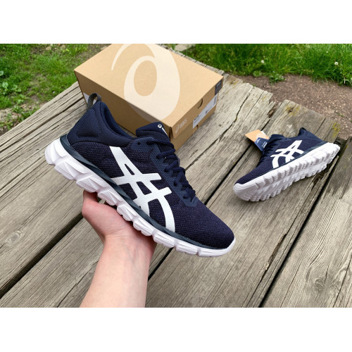 Мужские кроссовки для бега ASICS GEL-QUANTUM LYTE 1201A235-401 Midnight White ОРИГИНАЛ