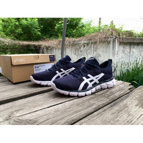 Мужские кроссовки для бега ASICS GEL-QUANTUM LYTE 1201A235-401 Midnight White ОРИГИНАЛ