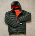 Мужская зимняя куртка пуховик CMP Man Jacket Zip Hood Хаки 30K2727-F977