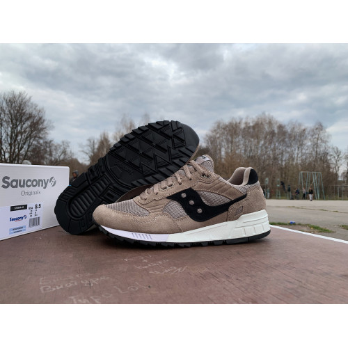 Мужские кроссовки Saucony Shadow 5000 70404-43s Tan/White бежевые Оригинал