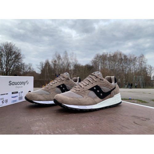 Мужские кроссовки Saucony Shadow 5000 70404-43s Tan/White бежевые Оригинал