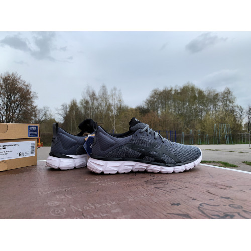 Мужские кроссовки для бега ASICS GEL-QUANTUM LYTE 1201A235-021 Metropolis/Black серые ОРИГИНАЛ