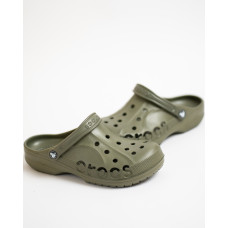 Мужские кроксы сабо Crocs Baya Clog 10126-309 Army Green зеленые