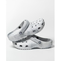 Чоловічі крокси сабо Crocs Classic Watercolor Marbled Clog 211583-1WZ Grey сірі