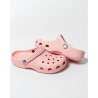 Жіночі крокси сабо Crocs Classic Clog 10001-78U Powder Pink рожеві
