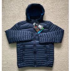 Мужская куртка CMP Man Jacket Snaps Hood синяя 32K3167-U950