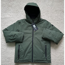 Мужская зимняя куртка CMP Man Jacket Fix Hood 33K3827-E319 зеленая водонепроницаемая