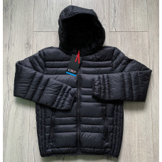 Мужская куртка CMP Man Jacket Zip Hood черная 31K2717-U901