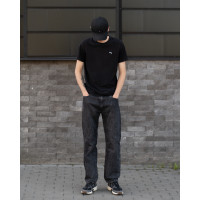 Чоловічі джинси Levi's 555 Relaxed Straight Linen+ Denim Jeans 000LO-0010 чорні