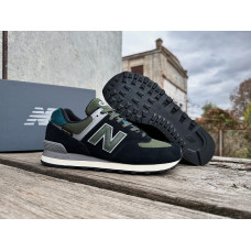 Мужские кроссовки New Balance 574 Cordura U574KBG черные хаки 