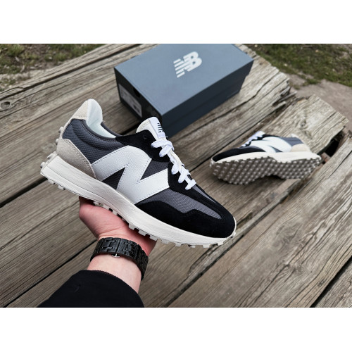  Кроссовки  New Balance 327 U327FE серые с черным 