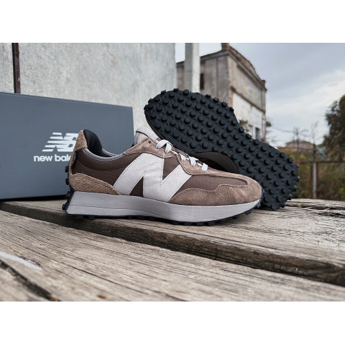 Мужские кроссовки  New Balance 327 Cordura U327OA коричневые