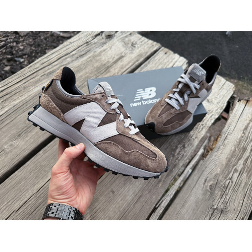 Мужские кроссовки  New Balance 327 Cordura U327OA коричневые