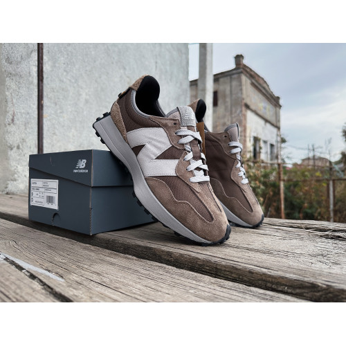 Мужские кроссовки  New Balance 327 Cordura U327OA коричневые
