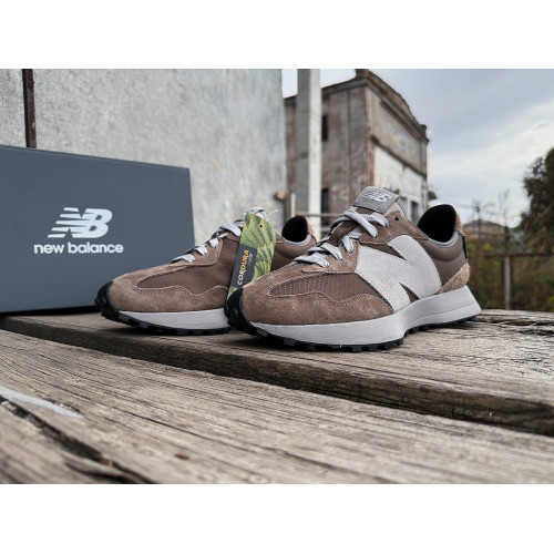 Мужские кроссовки  New Balance 327 Cordura U327OA коричневые