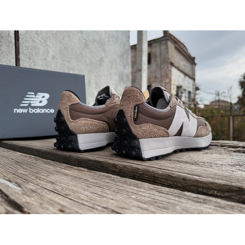 Мужские кроссовки  New Balance 327 Cordura U327OA коричневые