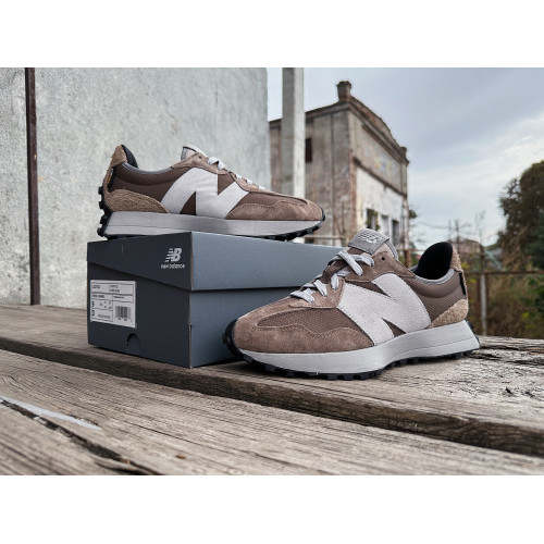 Мужские кроссовки  New Balance 327 Cordura U327OA коричневые