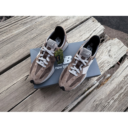 Мужские кроссовки  New Balance 327 Cordura U327OA коричневые