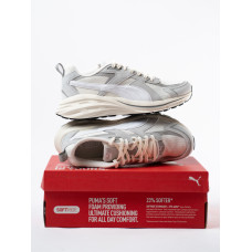 Мужские кроссовки Puma Hypnotic LS Warm-White/White-Gray серые 395295-03