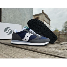 Мужские кроссовки Saucony Jazz Original 2044-667s Gray Navy серые с синим