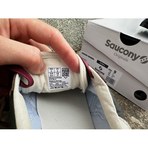 Мужские кроссовки Saucony Shadow Original 70780-3s Brown/Green коричневые Оригинал