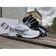 Мужские кроссовки Saucony Ride Millennium 70812-5s White/Silver белые