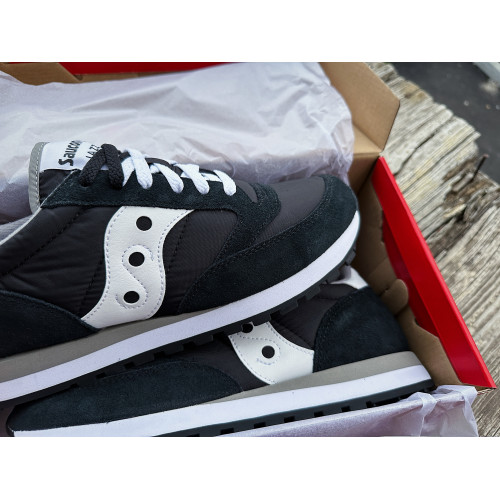 Мужские кроссовки Saucony Jazz Original 2044-449s Black White черные Оригинал