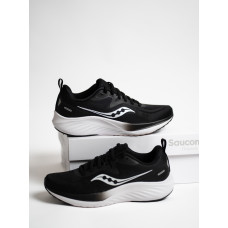 Мужские кроссовки Saucony Lancer 3 S28226-3 Black White черные с белым 