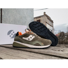 Мужские кроссовки Saucony Shadow 6000 70587-1s Olive Orange хаки